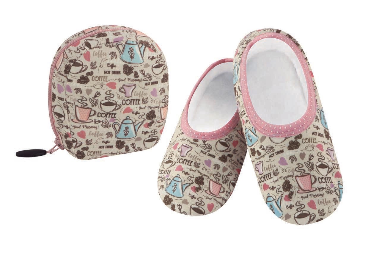 Snoozies Hot Coffee Skinnies with Travel Pouch